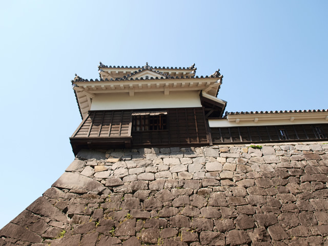 宇土櫓の入口 宇土櫓の入口
