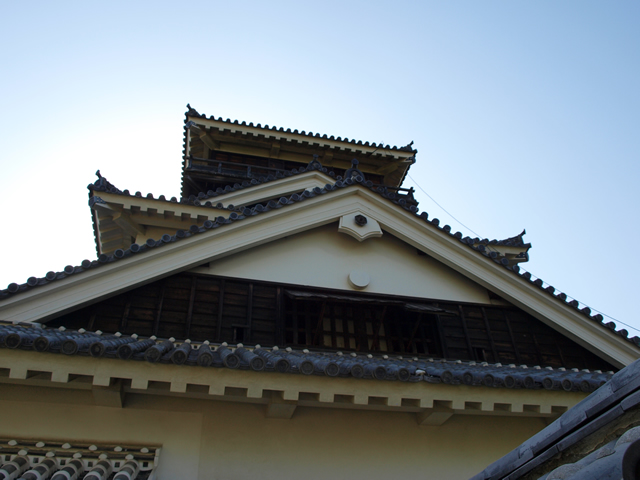 宇土櫓出口から 宇土櫓出口から