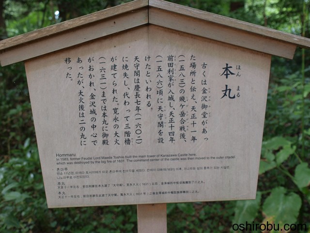 本丸について 本丸について