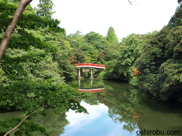 三の丸から朝陽橋