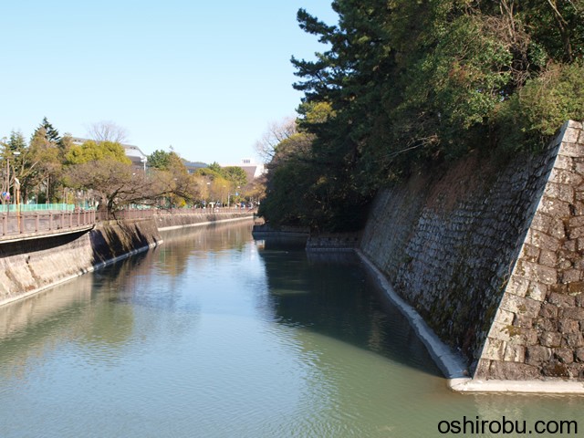 石垣も綺麗に残っています