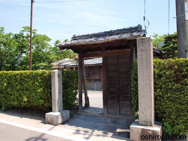 伊藤博文旧宅の門 伊藤博文旧宅の門