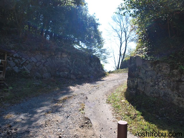 石垣と枡形 石垣と枡形