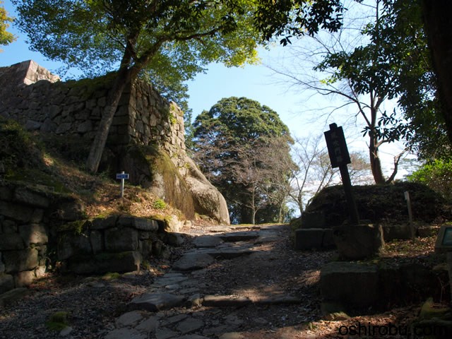 三の丸手前部分 三の丸手前部分