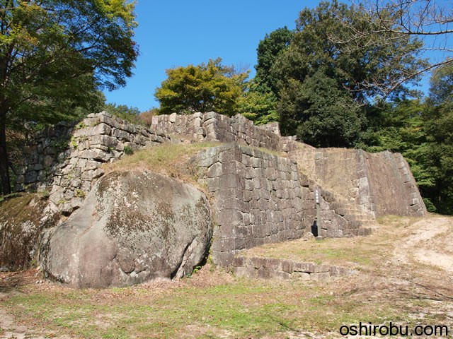 大櫓台跡 大櫓台跡