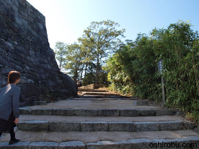 本丸口門跡 本丸口門跡