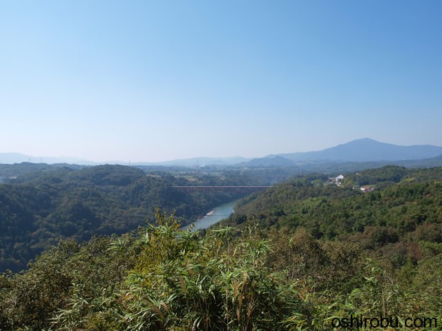 笠置矢倉跡からの眺望 笠置矢倉跡からの眺望