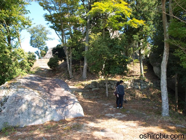 再び展望台へのルートへ 再び展望台へのルートへ