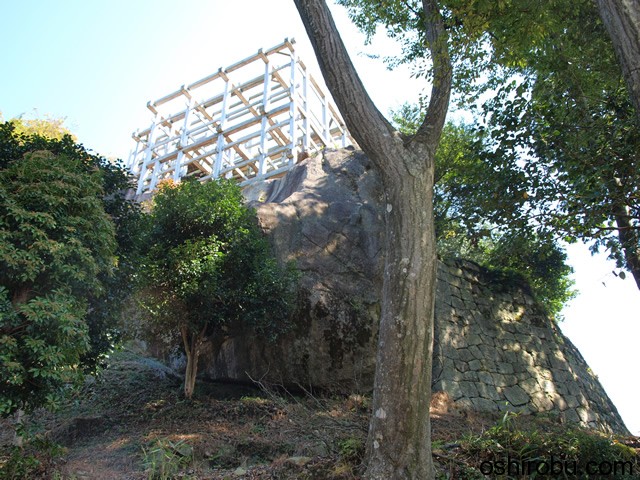 巨石の上の展望台 巨石の上の展望台