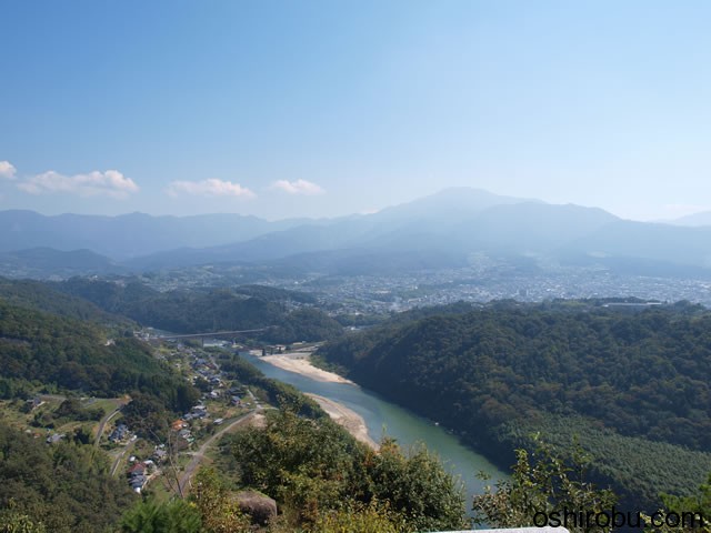 中津川の街 中津川の街