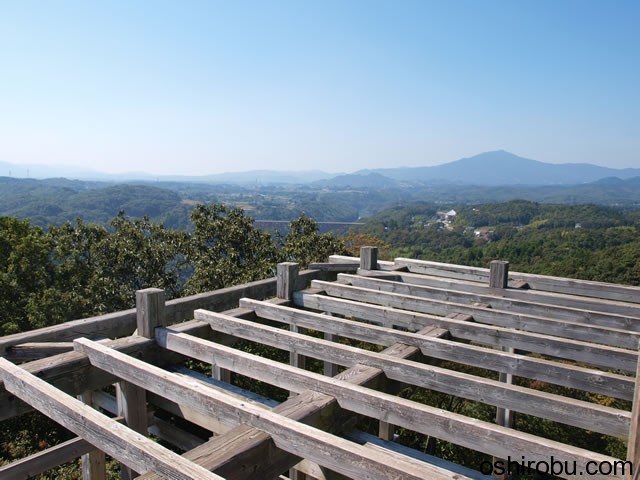 笠置山方面 笠置山方面