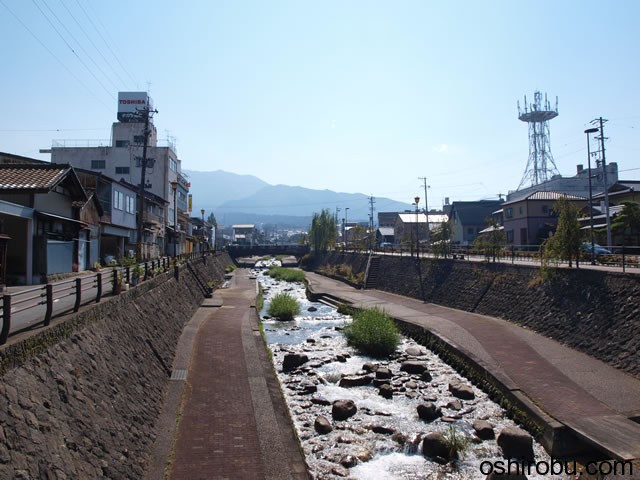 中津川の支流 中津川の支流