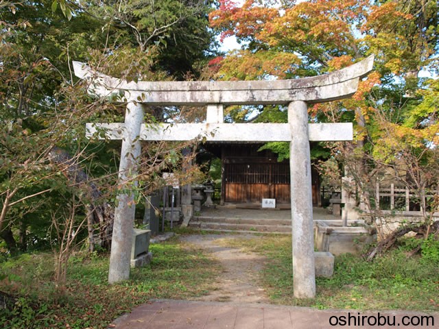 本丸内の神社 本丸内の神社