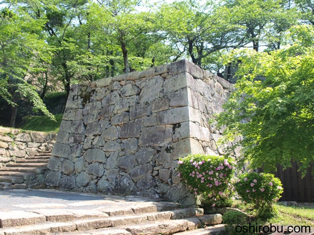 表中門の右側 表中門の右側