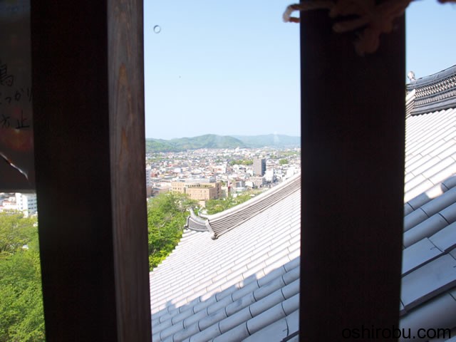 備中櫓2階からの眺め 備中櫓2階からの眺め