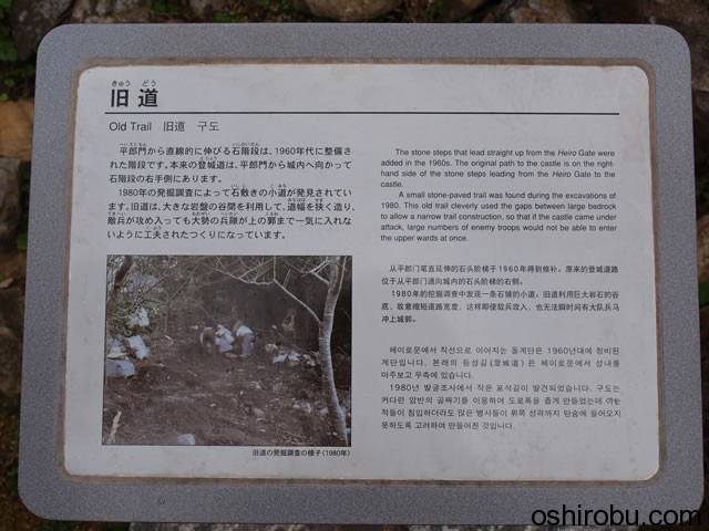 旧道について