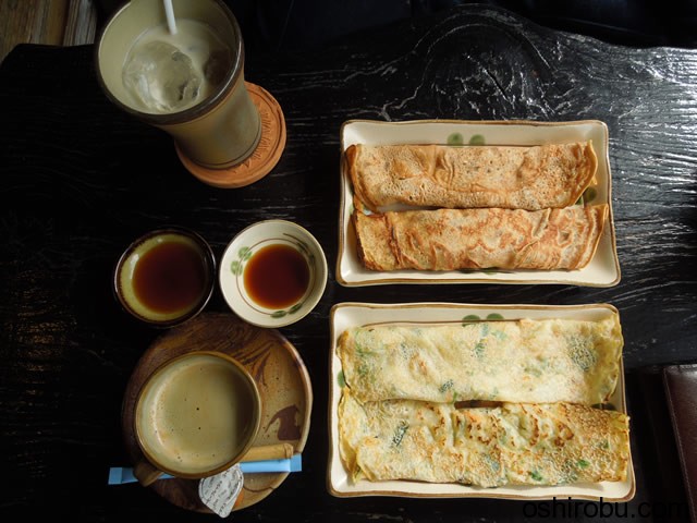 注文したお食事