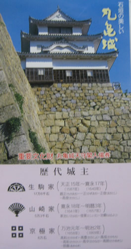 丸亀城 入場券