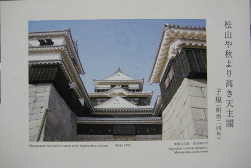 松山城 入場券