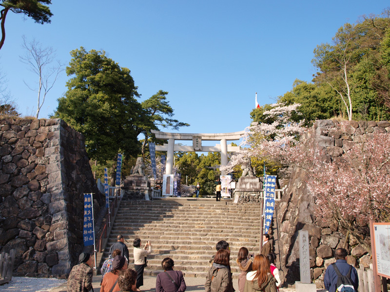 お城部ログ ~日本のお城を攻めるお城部のブログ~-武田神社