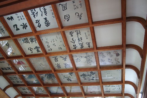伊賀上野城 天守閣天井